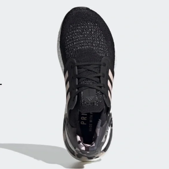 adidas UltraBOOST 20 Black Pink Tint - Picture 6 of 9